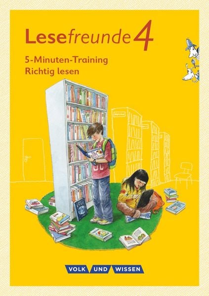 Produktbild: Lesefreunde. 4. Schuljahr - 5-Minuten-Training "Richtig lesen" - &Ouml;stliche Bundesl&auml;nder und Berlin