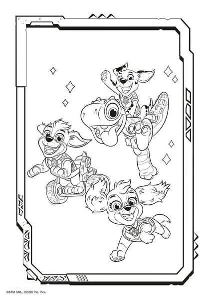 Produktbild: PAW Patrol Kindergartenheft: PAW Patrol - Der Dinofilm: Mal- und R&auml;tselblock