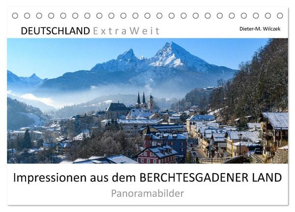 Impressionen aus dem Berchtesgadener Land (Tischkalender 2025 DIN A5 quer), CALVENDO Monatskalender