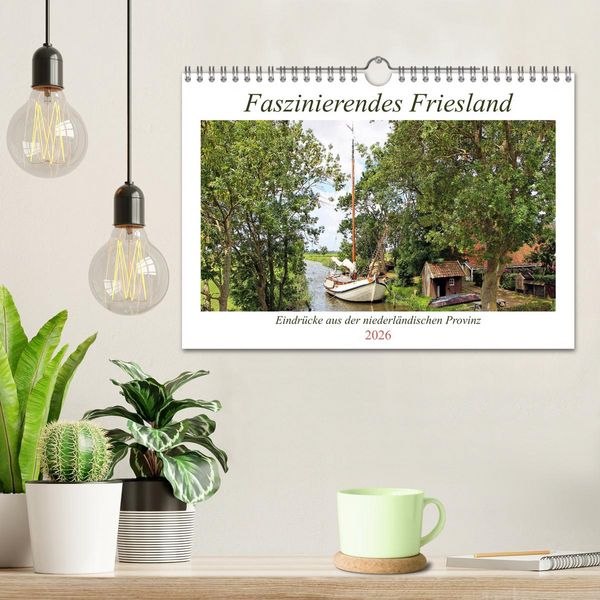 Produktbild: Faszinierendes Friesland (Wandkalender 2026 DIN A4 quer), CALVENDO Monatskalender