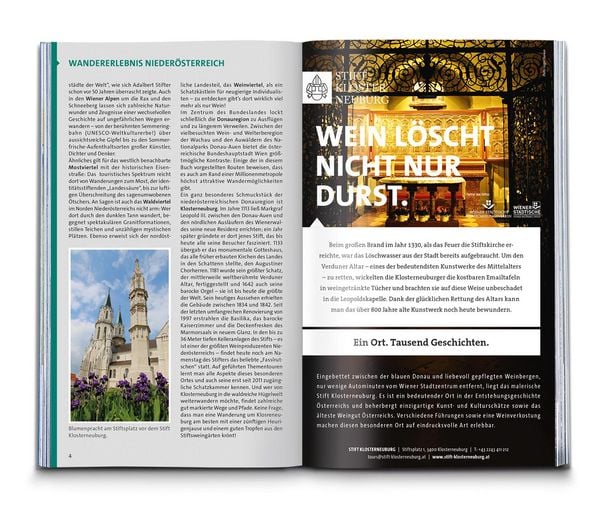 Produktbild: KOMPASS Wanderlust Nieder&ouml;sterreich