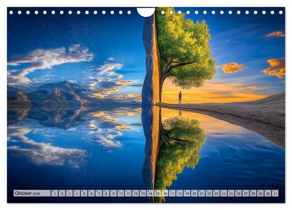 Produktbild: An den Grenzen der Realit&auml;t (Wandkalender 2026 DIN A4 quer), CALVENDO Monatskalender