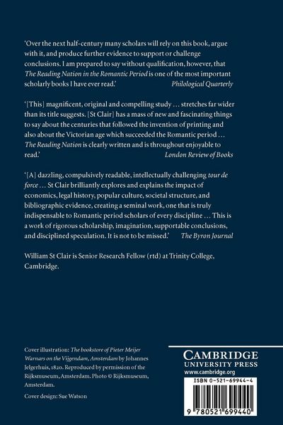 Produktbild: The Reading Nation in the Romantic Period