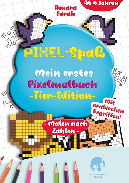 Produktbild: Pixel-Spa&szlig;: Mein erstes Pixelmalbuch