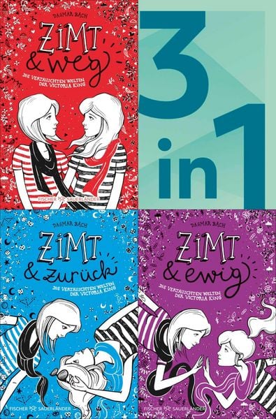 Produktbild: Zimt Staffel I Band 1-3 in einem Bundle: Zimt und weg / Zimt und zur&uuml;ck / Zimt und ewig