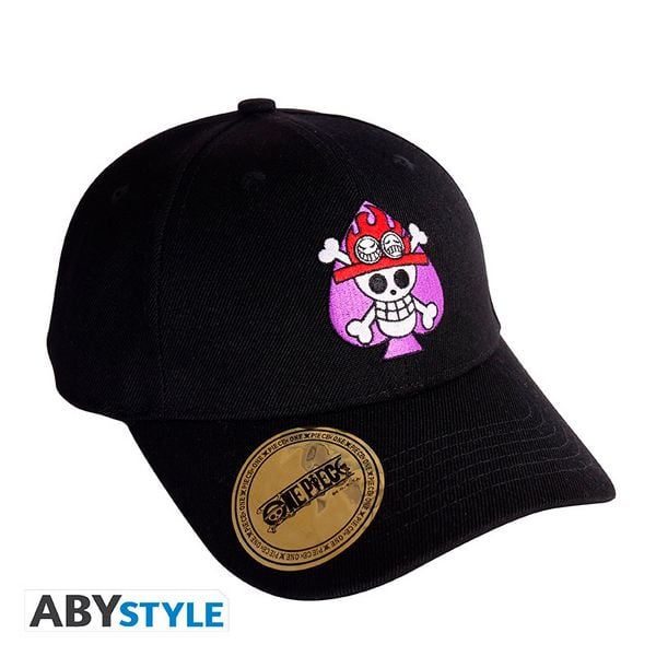 Produktbild: ONE PIECE - Cap - Black - Ace's Skull