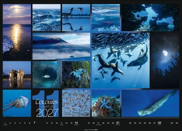 Produktbild: Colours of Nature Kalender 2027