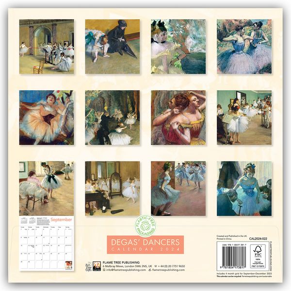 Produktbild: Degas Dancers &ndash; Degas T&auml;nzerinnen 2024