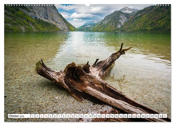Produktbild: Berchtesgadener Alpen - Landschaften zum Tr&auml;umen (hochwertiger Premium Wandkalender 2026 DIN A2 quer), Kunstdruck in Hochglanz