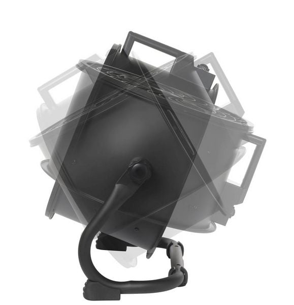 Produktbild: Sygonix Bodenventilator 120W (&Oslash; x H) 520mm x 530mm Schwarz Schwenkbar