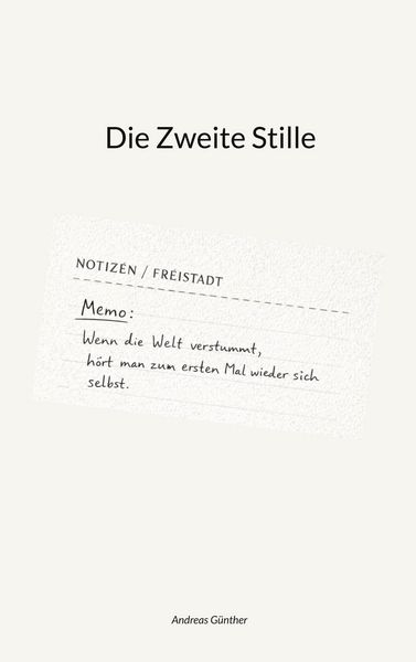 Produktbild: Die Zweite Stille