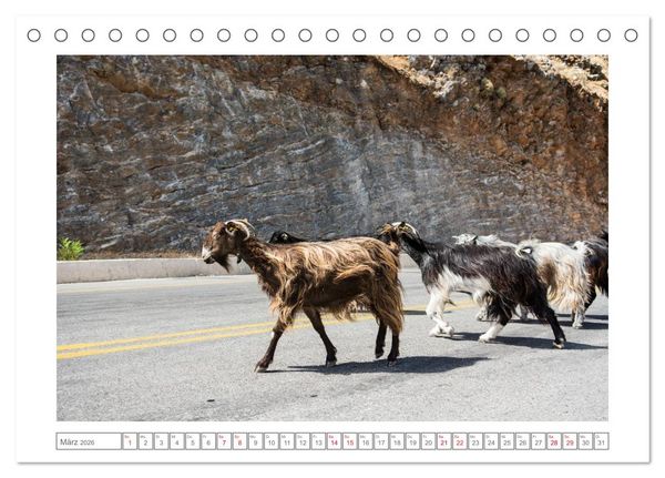 Produktbild: Griechenlands sch&ouml;ne Inseln, Kreta (Tischkalender 2026 DIN A5 quer), CALVENDO Monatskalender