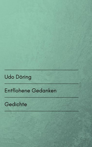 Produktbild: Entflohene Gedanken