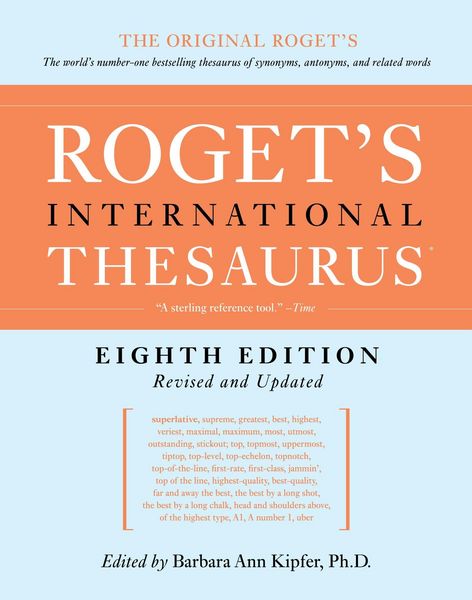Produktbild: Roget's International Thesaurus, 8th Edition