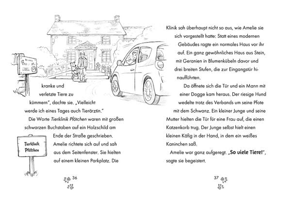 Produktbild: Tierklinik Pf&ouml;tchen (Band 1) - Ein verletztes K&auml;tzchen
