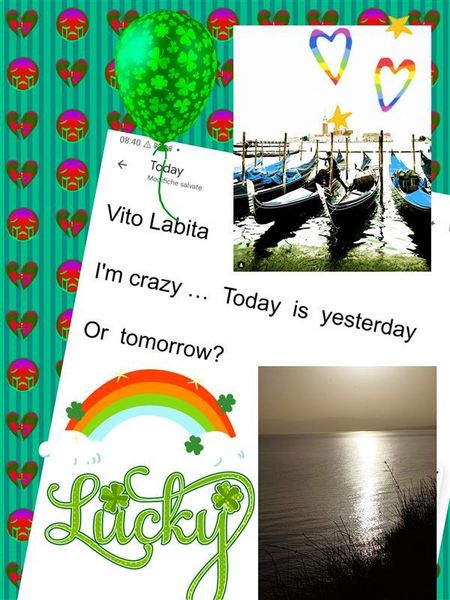 Produktbild: I' m crazy .... today is yesterday Or tomorrow?