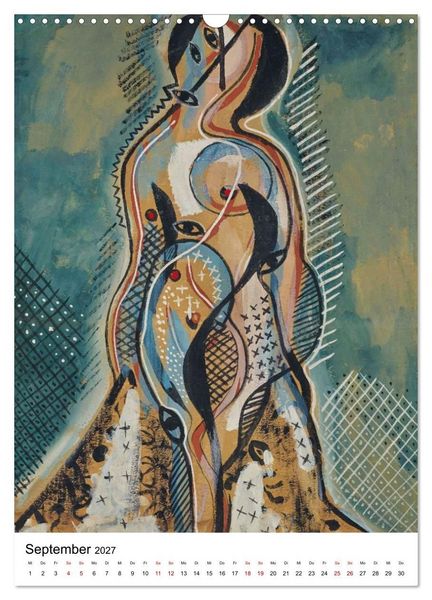 Produktbild: Francis Picabia (Wandkalender 2027 DIN A3 hoch), CALVENDO Monatskalender