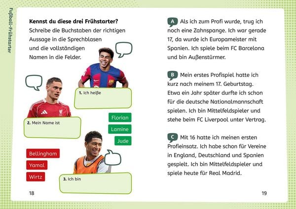 Produktbild: Kicker Kids, Lesen lernen mit Fu&szlig;ballr&auml;tseln,