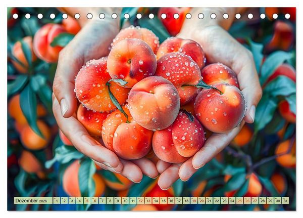 Produktbild: Erntegl&uuml;ck - Eine handvoll s&uuml;&szlig;er Fr&uuml;chte zum Anbei&szlig;en (Tischkalender 2026 DIN A5 quer), CALVENDO Monatskalender