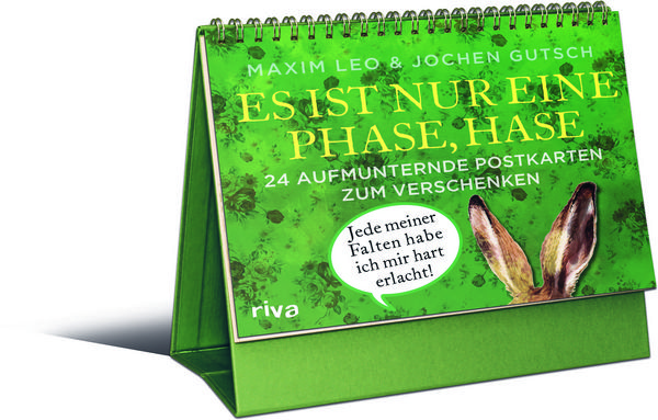 Produktbild: Es ist nur eine Phase, Hase &ndash; 24 aufmunternde Postkarten zum Verschenken