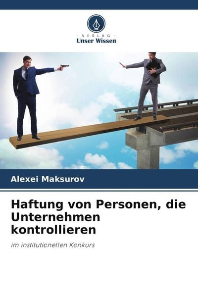 Produktbild: Haftung von Personen, die Unternehmen kontrollieren