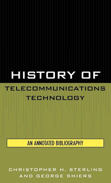 Produktbild: History of Telecommunications Technology