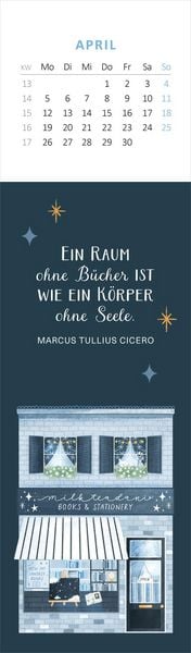Produktbild: Lesezeichenkalender B&uuml;cherliebe 2027
