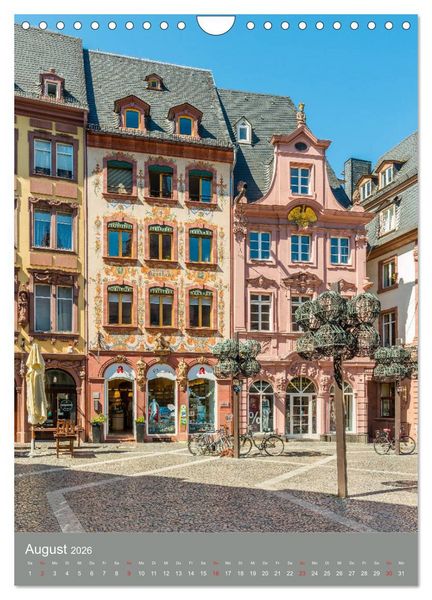 Produktbild: Mainz - Ein Portr&auml;t (Wandkalender 2026 DIN A4 hoch), CALVENDO Monatskalender