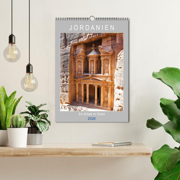 Produktbild: Jordanien ein Schatz im Orient (Wandkalender 2026 DIN A3 hoch), CALVENDO Monatskalender