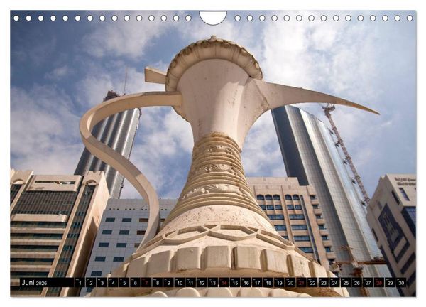 Produktbild: Emirat Abu Dhabi (Wandkalender 2026 DIN A4 quer), CALVENDO Monatskalender