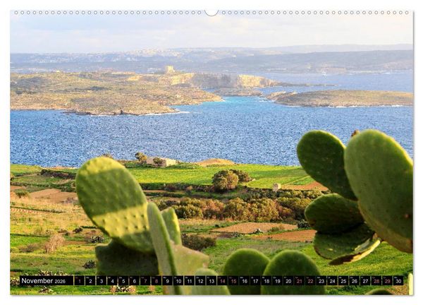 Produktbild: Malta - Juwel im Mittelmeer (hochwertiger Premium Wandkalender 2026 DIN A2 quer), Kunstdruck in Hochglanz