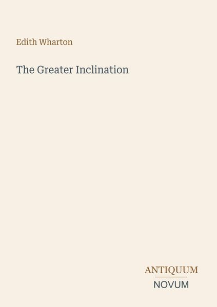 Produktbild: The Greater Inclination