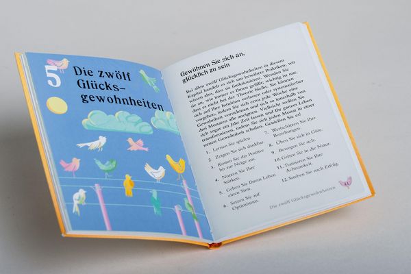 Produktbild: Das kleine Buch zum Gl&uuml;cklichsein