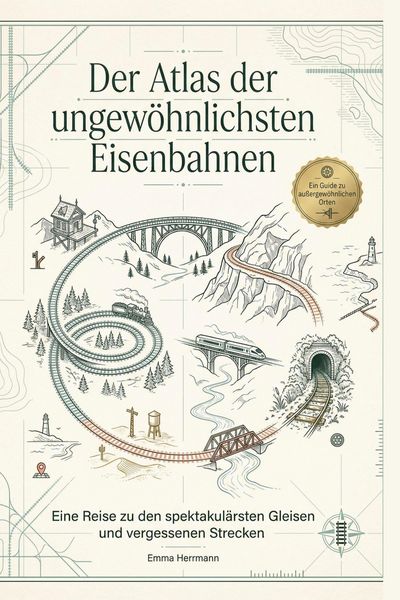 Produktbild: Der Atlas der ungew&ouml;hnlichsten Eisenbahnen