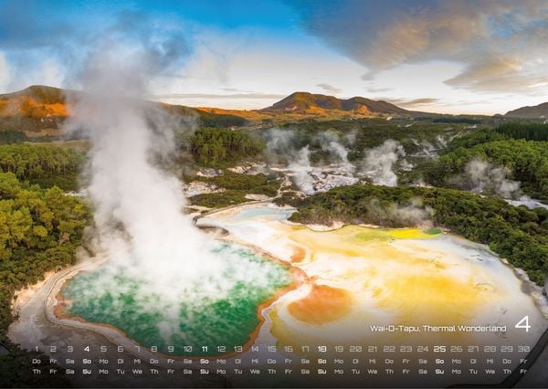 Produktbild: Neuseeland - Das Land der langen wei&szlig;en Wolke - 2027 - Kalender DIN A3