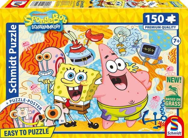 Produktbild: SpongeBob, Spongebob und Freunde 150 Teile