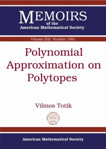 Produktbild: Totik, V:  Polynomial Approximation on Polytopes