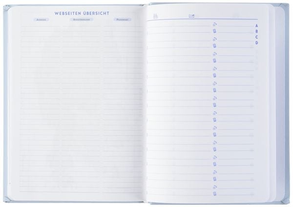 Produktbild: Sch&uuml;lerkalender FORUM Pastell blau 2026 / 2027