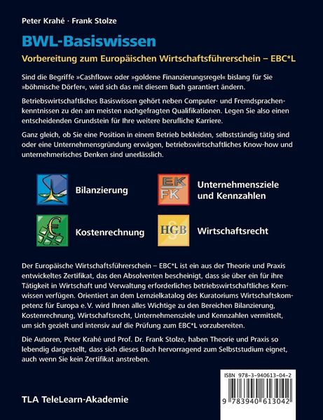 Produktbild: BWL-Basiswissen - Vorbereitung zum Europ&auml;ischen Wirtschaftsf&uuml;hrerschein - EBC*L