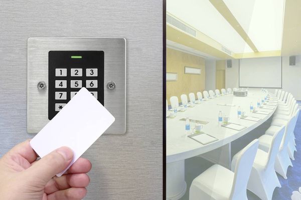 Produktbild: Sygonix SY-6097866 Code-Tastatur mit RFID Unterputz 12 V/DC, 18 V/DC IP66