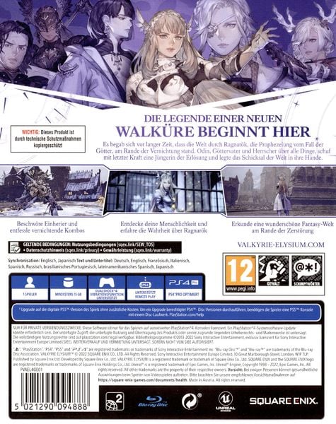 Produktbild: Valkyrie Elysium