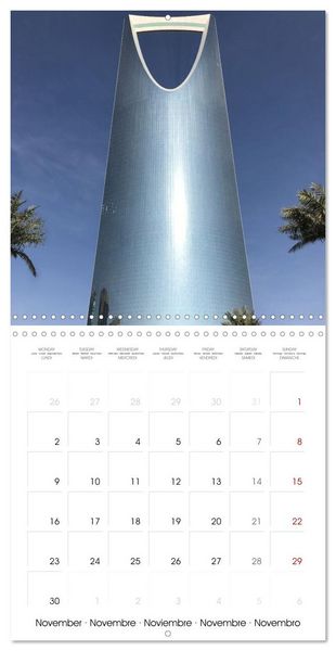 Produktbild: Kingdom of Saudi Arabia Riyadh and Jeddah (Wall Calendar 2026 12 &times; 12 Inch) CALVENDO 12 Month Wall Calendar