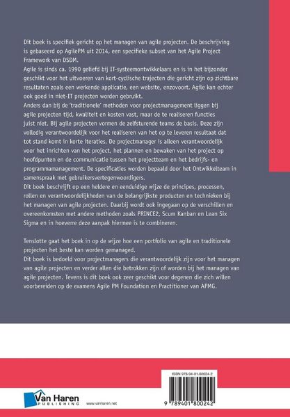 Produktbild: Managen van agile projecten 2de herziene druk