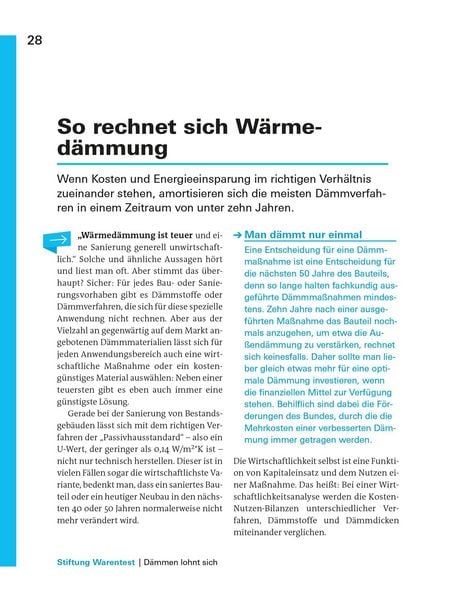 Produktbild: Richtig d&auml;mmen