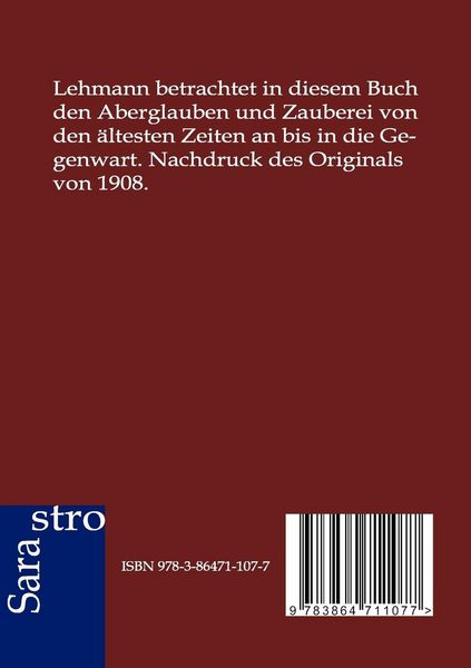 Produktbild: Aberglaube und Zauberei