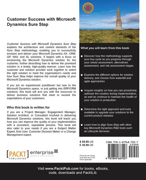 Produktbild: Customer Success with Microsoft Dynamics Sure Step