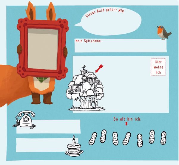 Produktbild: Kosmo & Klax. Meine Freunde Eintragbuch Kindergartenfreunde Freundebuch