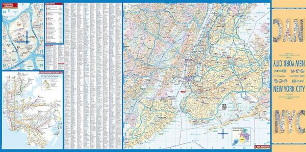 Produktbild: New York City, Borch Map