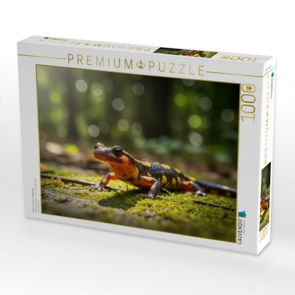Produktbild: CALVENDO Puzzle Molch auf dem Waldboden | 1000 Teile Lege-Gr&ouml;&szlig;e 64x48cm Foto-Puzzle f&uuml;r gl&uuml;ckliche Stunden