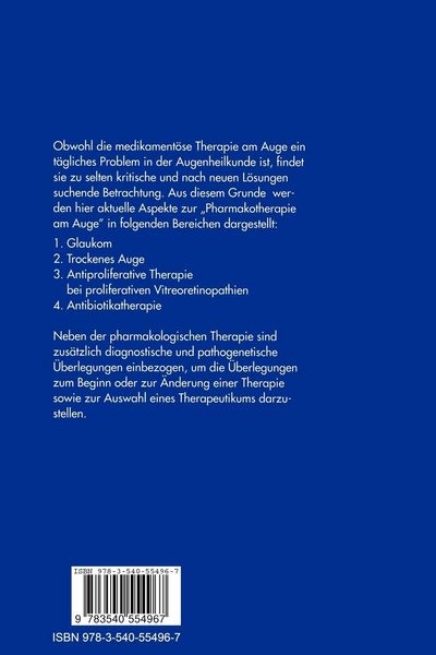 Produktbild: Pharmakotherapie am Auge